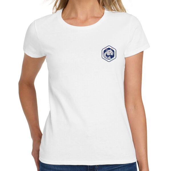 Katherine Smith Ladies Heavy Cotton 100% Cotton T Shirt Thumbnail